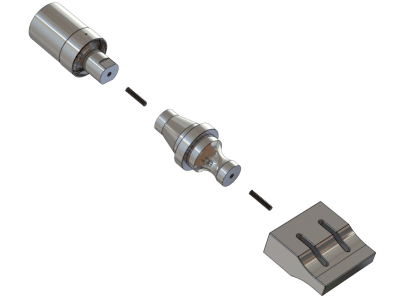 Industrial ultrasonic stack assembly (ATCP)