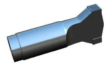 Lateral drive steel ultrasonic metal welding horn with integral welding surface (Stanasel)