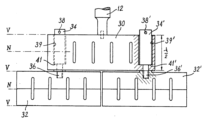 Ultrasonic composite horn - Scotto patent 4582239