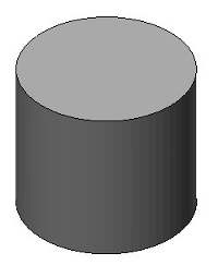 Static Ø125 mm unshaped cylinder