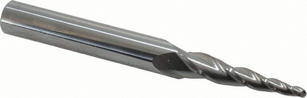 Tapered end mill